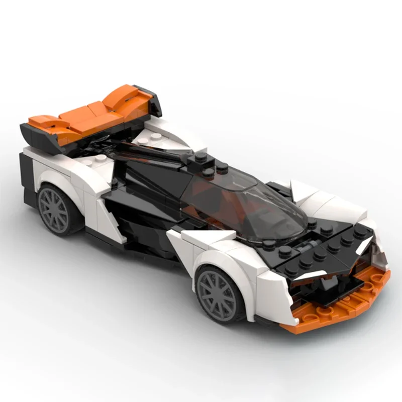 264pcs  MOC McLarens Solus GT Mod for Set 76918 Car Model Creative Puzzle Building Blocks Toy  Holiday Gifts