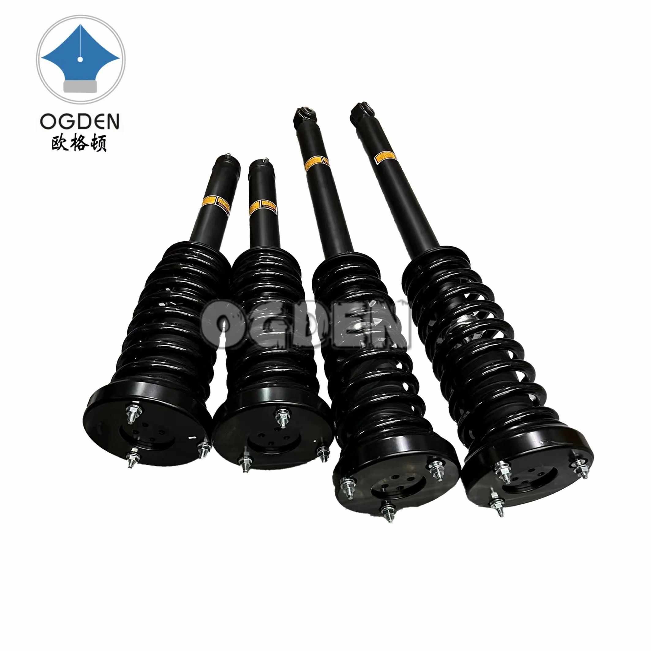 4 Pcs Front Rear Air to Coil Spring Shock Strut Conversion Kit For Mercedes 2MATIC W221 W220 2213209313 2213205513 2203202438