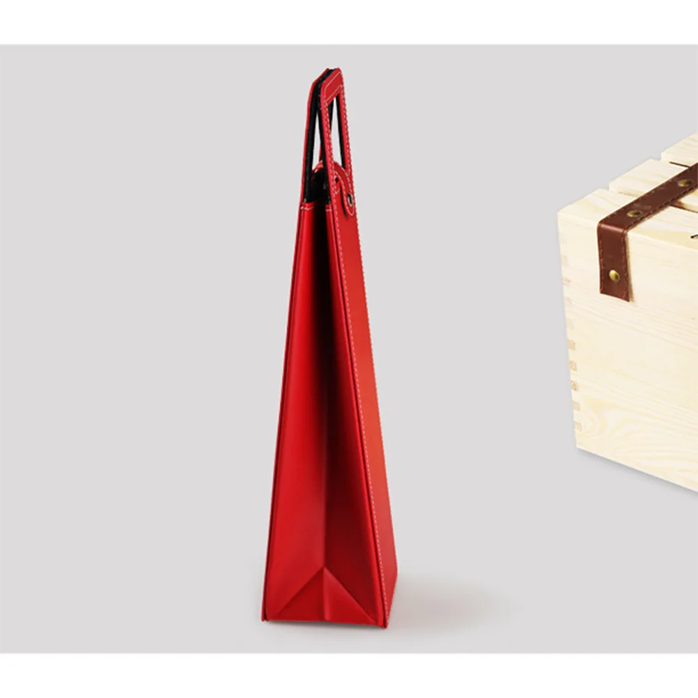 

2Pcs Wine Bag Red Wine Bottle Packaging Case Perfect Gift Storage Box for Holiday Dinner Party Housewarming
