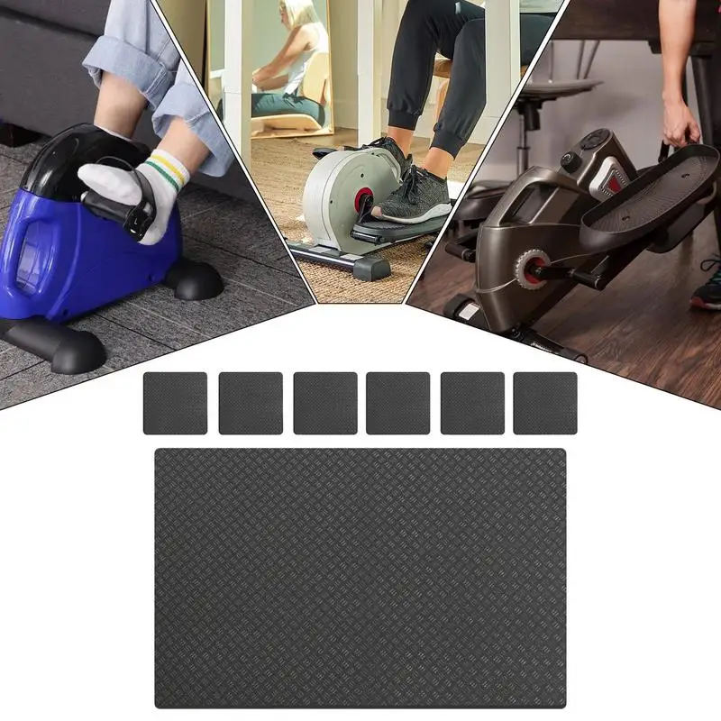 Treadmill Floor Mat High-density Fitness Equipment Pad Exercise Equipment Mat For Treadmill Workout Floor Protector For Carpet