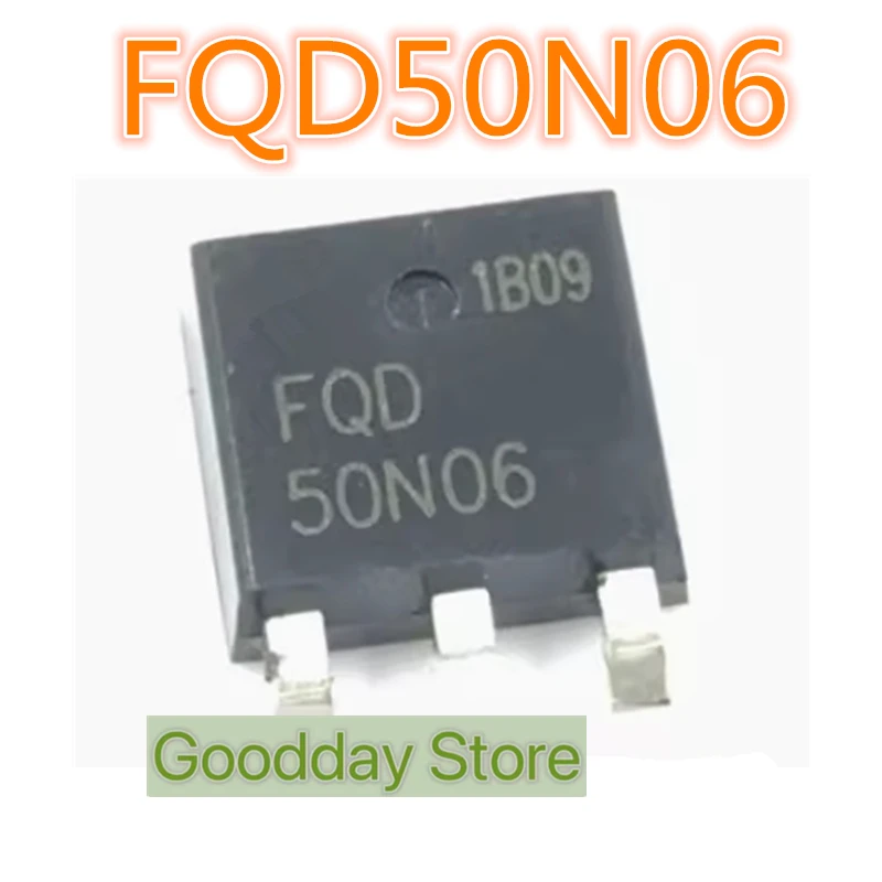 5PCS Original transistor MOSFET FQD50N06 50N06 TO-252 SMT 50A 60V brand new stock