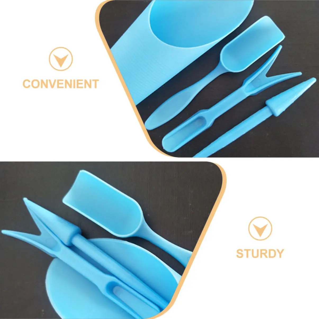 Gardening Tool Kit 4pcs Set for Enthusiasts Perfect for Various Tasks Including Succulent Planting and Transplantation Needs