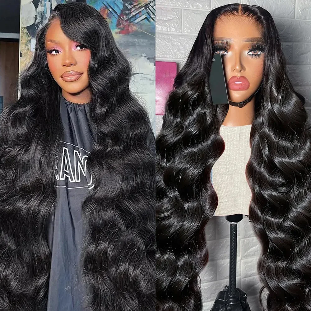

Ready To Wear 13x4 Lace Frontal Body Wave Wigs Brazilian Preplucked Glueless 7x5 Lace Frontal Human Hair Wigs For Women Pre Cut