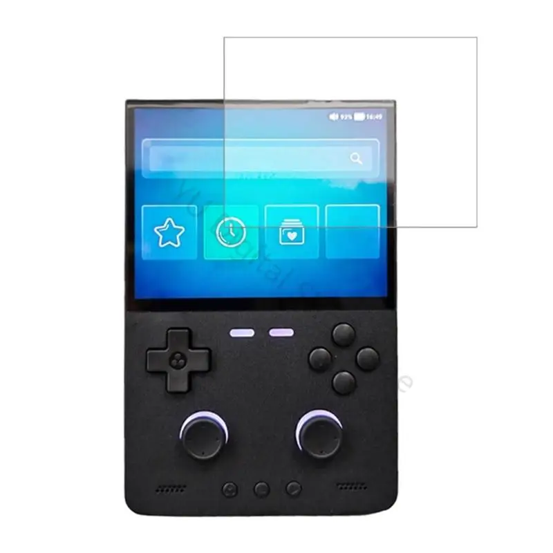 96BA Glas-Bildschirmfolie für Trimui Brick Handheld Game, 9H Härte, helle Bildschirmabdeckung – Detail 3