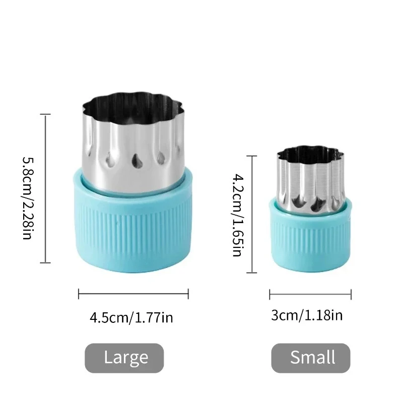 野菜カッター形状セット、ミニサイズ、フルーツカッターキッズフードカッター、ペストリースタンプモールド、クッキー、12個