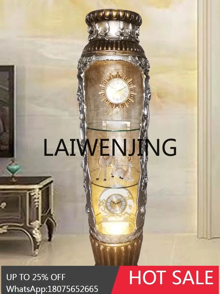 Corner Cabinet Corner Korean Style Wine Cabinet European Style Living Room Simple Art Decoration Wine Rack Ornaments