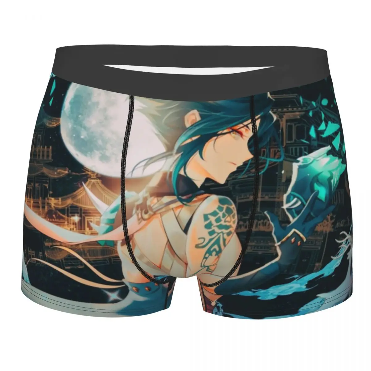 Male Cool Xiao Underwear Boxer Briefs Men Soft Shorts Underpants