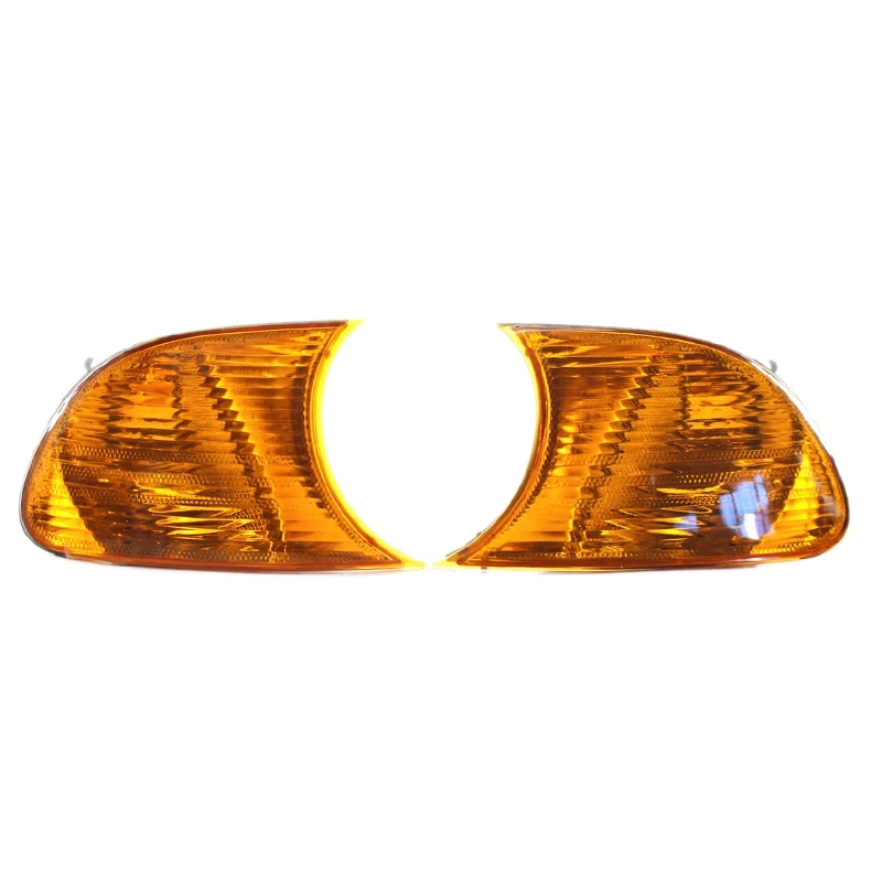 Amber Marker Signal Blinker Corner Parking Light Lamp for -BMW E46 3 Series Coupe 1999-2001 63126904299 631269042300