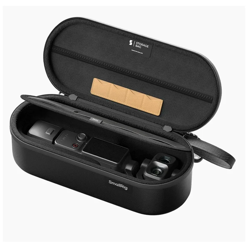 SmallRig Protective Carrying Case for DJI Pocket 4 Pro / 4 / 3, Large‑Capacity Handheld Anti‑Drop Storage Bag for Gimbal Camera