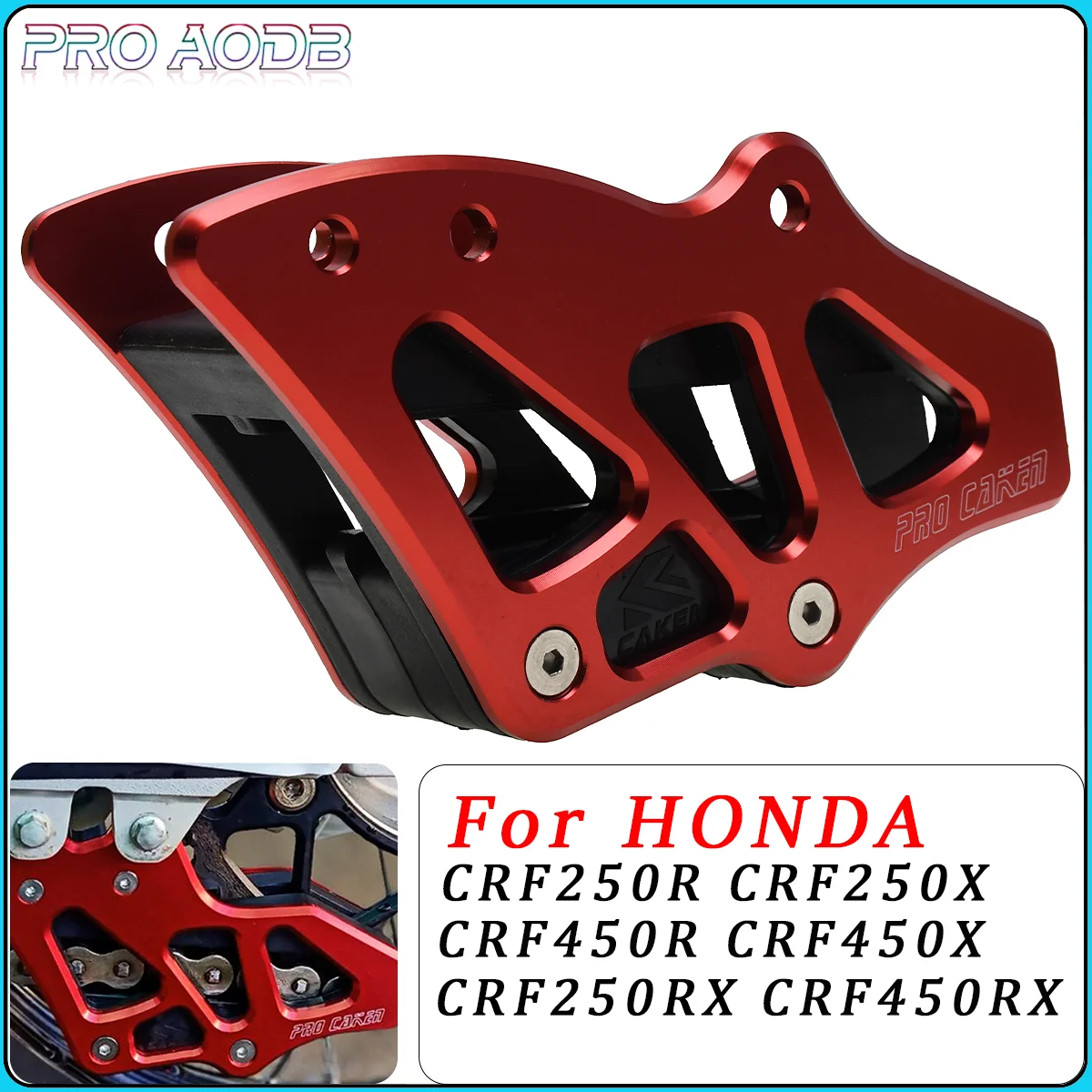 

Motorcycle Accessories alloy Chain Guide Cover Guard Protector For HONDA CRF250R 450R 250X 450X 250RX 450RX 450L 2007-2021