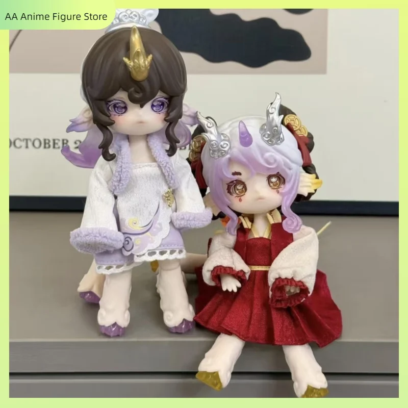 

Hot Original 1/12 Electronic Pet Bjd Penny'S Box Wanling Library Series Bjd Mystery Box Joint Movable Doll Collect Kawaii Model