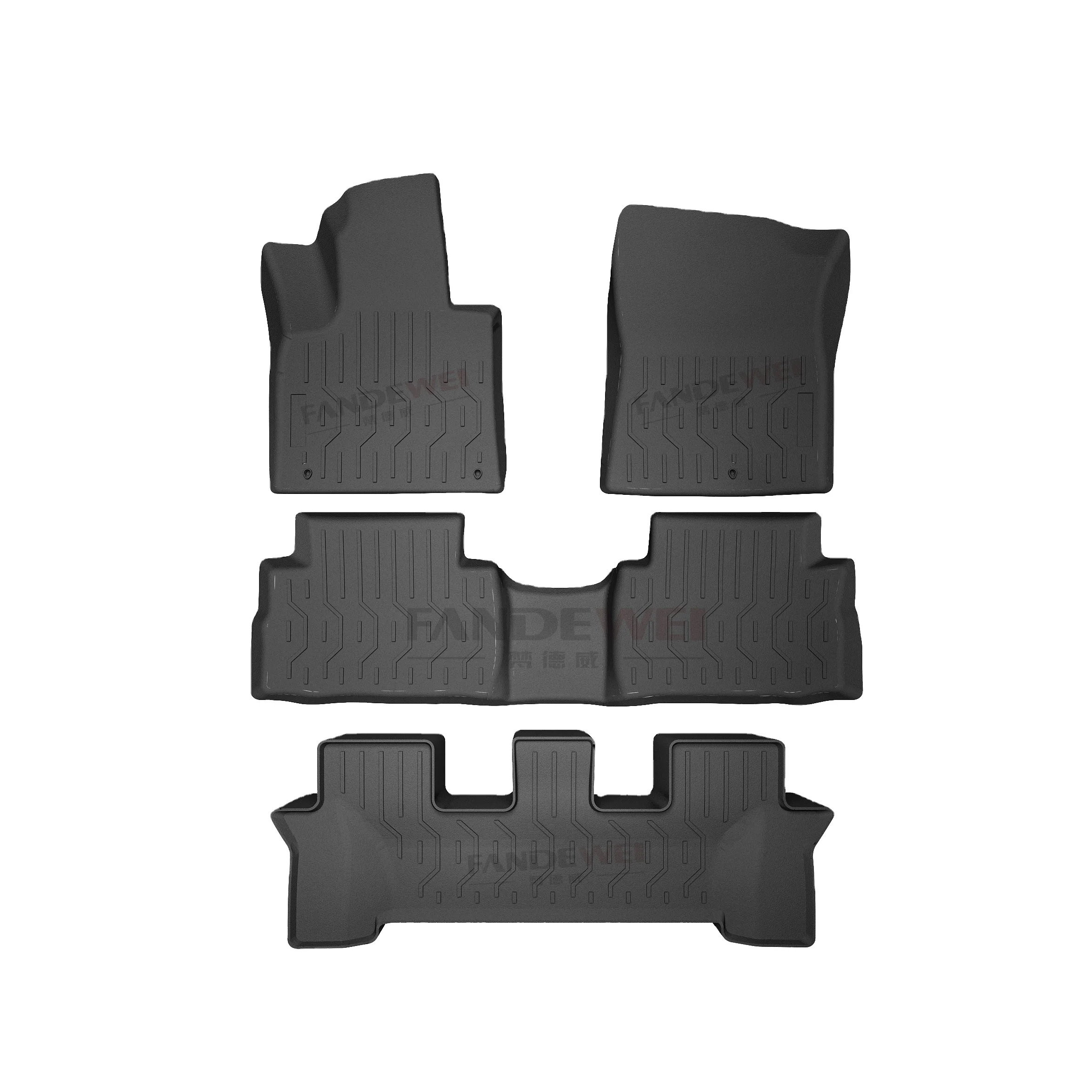 

All Season Tray-type 3D Car Floor Mat Waterproof and Durable Car Mats Auto Parts for KIA Sorente Use