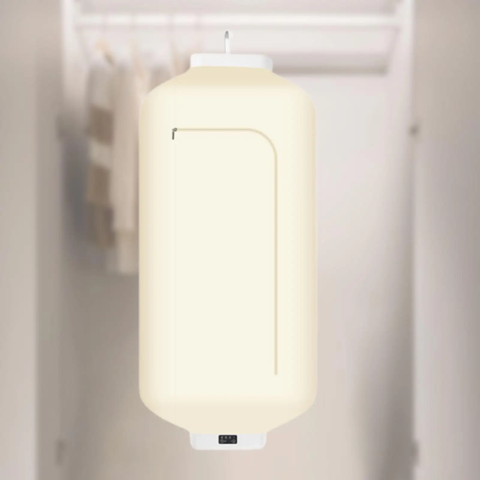 Electric Clothes Dryer Machine Foldable Design with Timer and Quiet Operation for Small Apartment Dorm Laundry