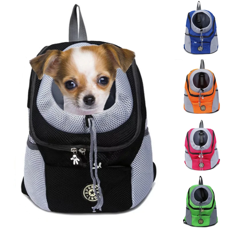 Pet Dog Carrier Bag Carrier For Dogs Backpack Portable Travel Breathable Dog Bag Outdoor Dog Carrier Bag Pet Carrying Supplies