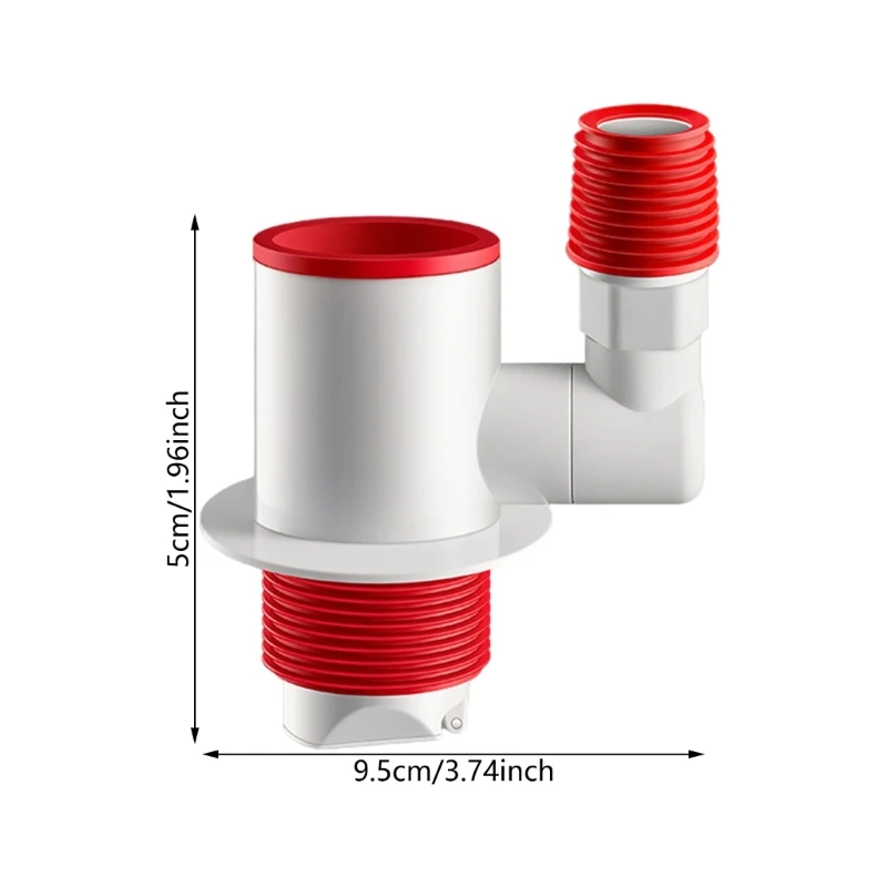 Stable Backflow Stoppers Valves Attachments Not Return Valves Adapter for Protecting Washing Machines In Humid environment