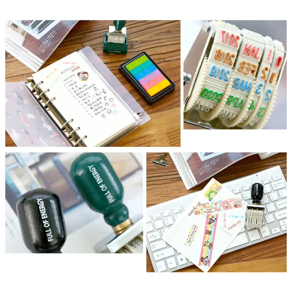 1 шт., ретро-штамп для скрапбукинга