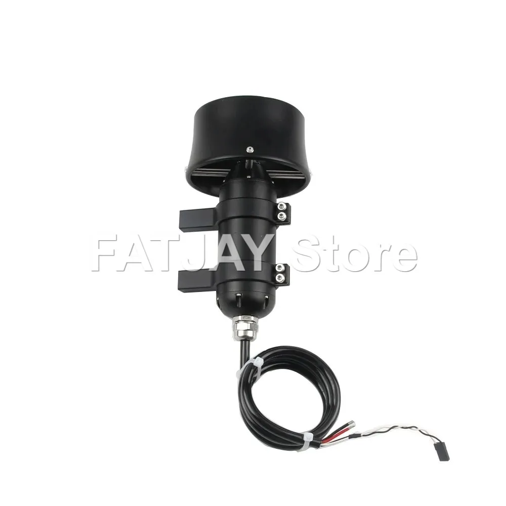 Silnik podwodny o mocy 9 kg - FATJAY KYI-8ET-MAX, podwójne bazy montażowe, wbudowany regulator ESC, bezszczotkowy, wodoodporny silnik do łodzi RC i ROV