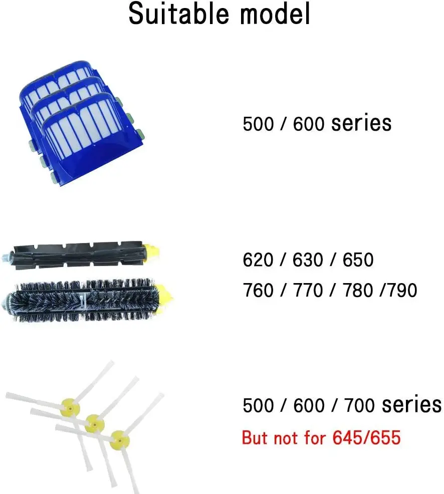 فلتر Hepa لـ IRobot Roomba ، جزء مفرغ ، فرشاة جانبية رئيسية ، سلسلة ، ، من من من من من شأنا ، من من من شأنا ، من من من شأنا ، من من شأنا ، من من شأنا ، من من شأنا ، من شأنا ، من شأنا ، من شأنا ، من من من من من ؟