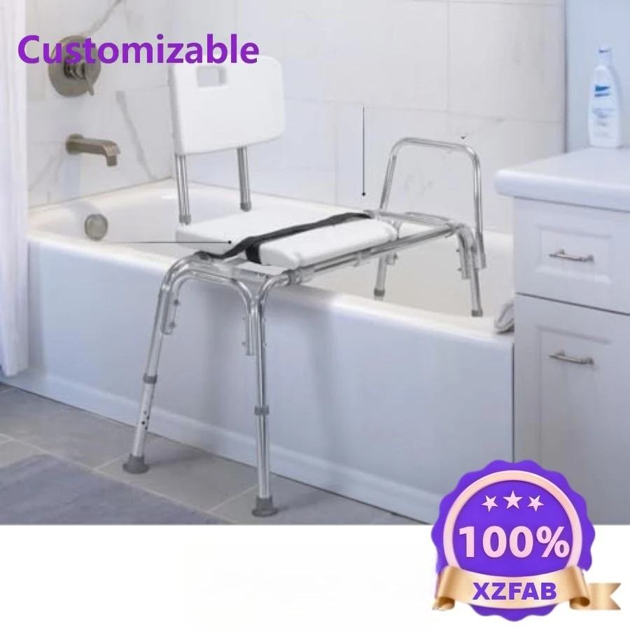 

Factory Direct 2026 Top RatedSliding Shower Bench for Bathtub Inside Shower Chair for Elderly and Disabled Adjustable Height Sho