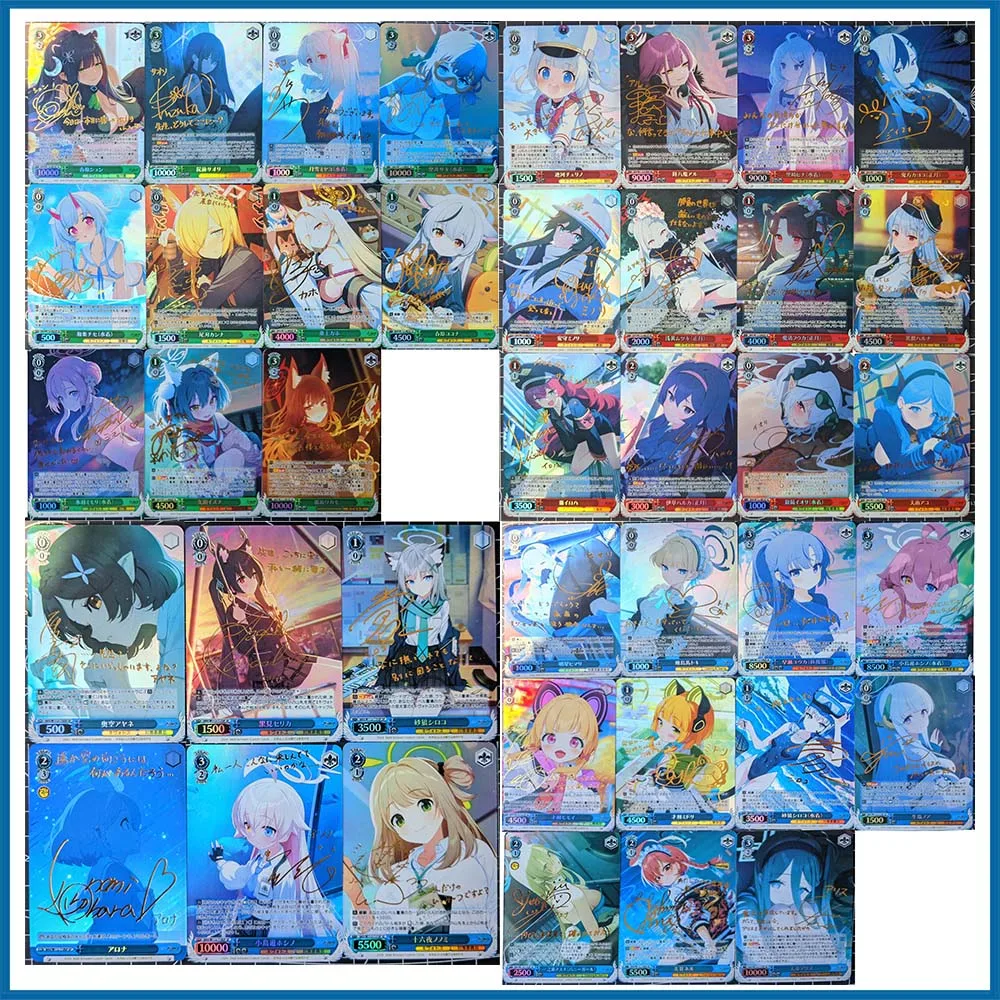 

40PC/Set Anime Goddess Story DIY ACG Takanashi Hoshino Misono Mika Boys Games Toys Collectible Cards Birthday Gifts Board Game