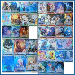 40PC/Set Anime Goddess Story DIY ACG Takanashi Hoshino Misono Mika Boys Games Toys Collectible Cards Birthday Gifts Board Game