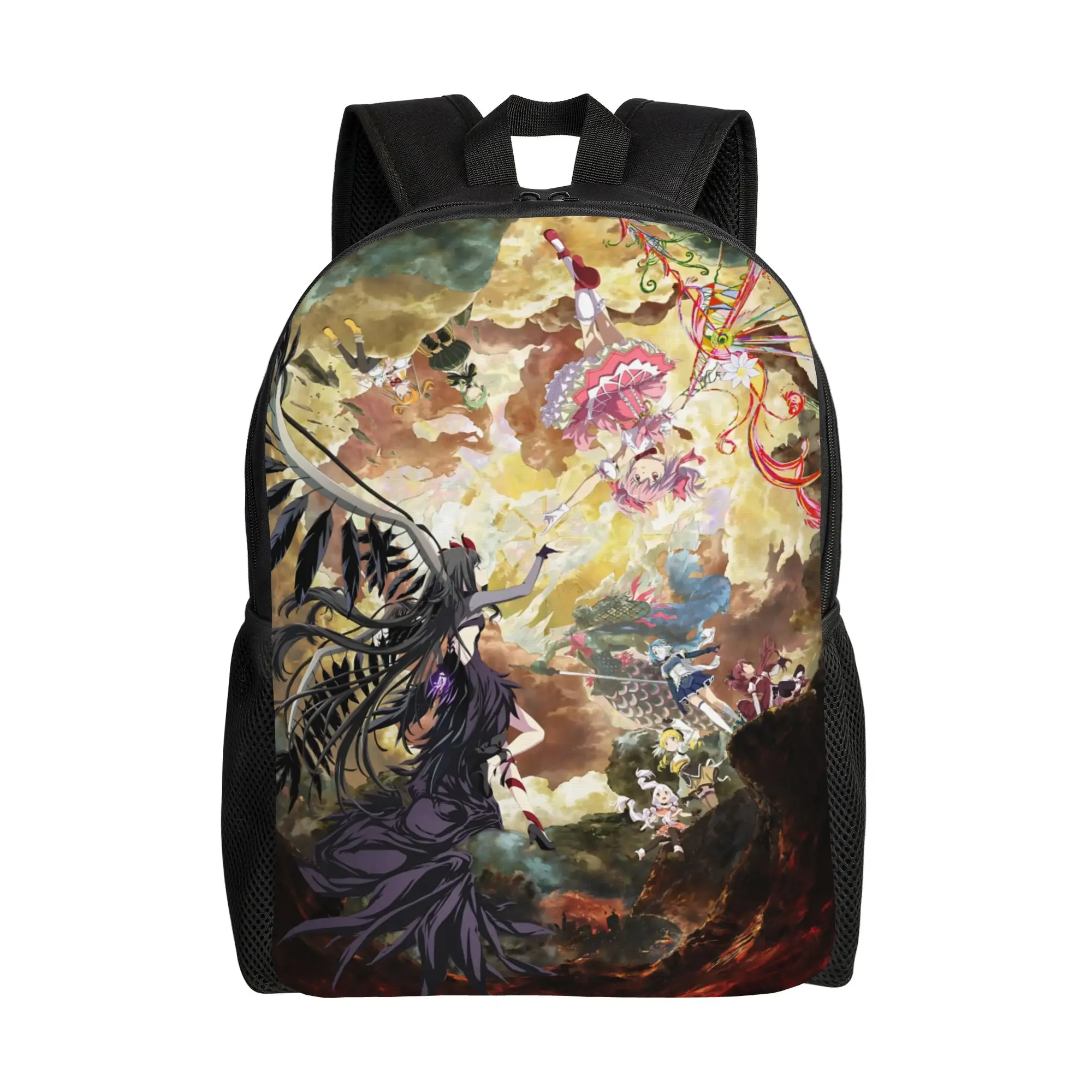 1Piece Uniform New School Year College Bag Madoka Couple  Backpack