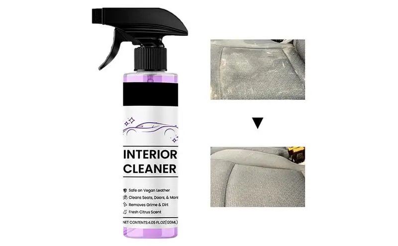 

Car Seat Detailing Cleaner Multipurpose Effective Cleaning Agent 120ml stain removal Leather Cleaner Car maintenance Spray