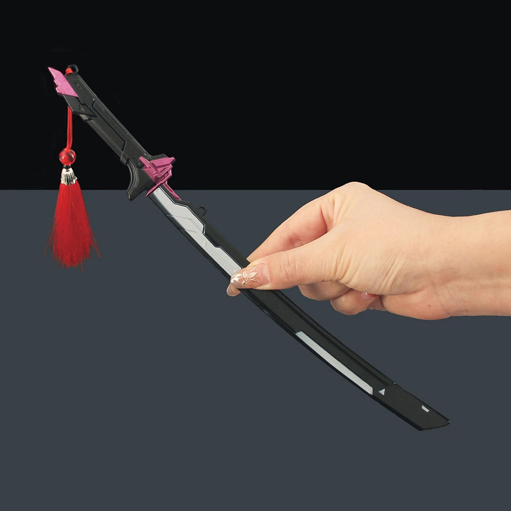 30cm Valorant EX.O Edge Melee arma cuchillo juego periferia espada de Metal arma modelo adorno de escritorio decoración manualidades regalos Juguetes