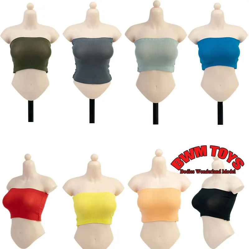 

ICE TOYS ic1018 1/6 Scale Female Soldier Strapless Elastic Tight Underwear Model Clothes For 12'' Action Figure Doll Body