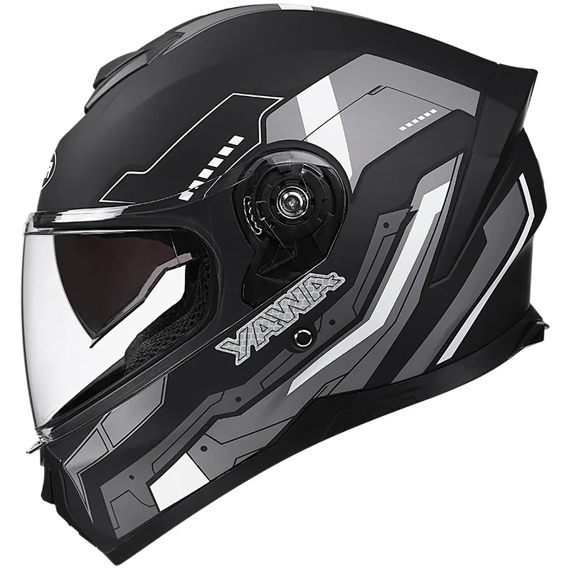 

ZK30 Motorcross Flip Up Helmets with Wide View Clear Visor ABS Shell Full Face Cyril Motor Helmet For Adult DOT Approved