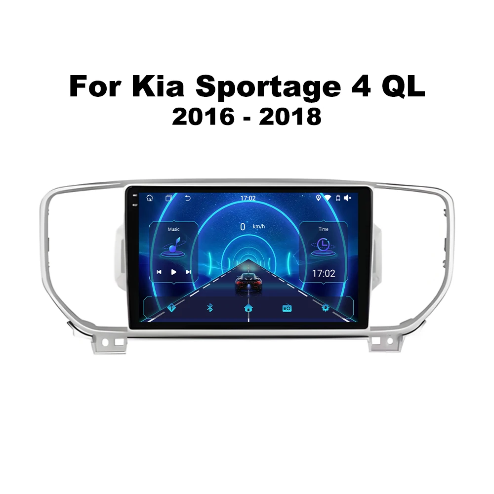 أندرويد 14 لكيا سبورتاج 4 QL 2016 - 2018 أندرويد السيارات راديو السيارة الوسائط المتعددة Carplay مشغل فيديو نظام تحديد المواقع والملاحة DSP BT WIFI