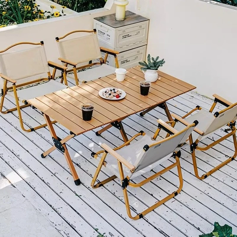Lightweight Portable Camping Table Folding Adjustable Camping Table Standing Outdoor Klapptisch Camping Accessories