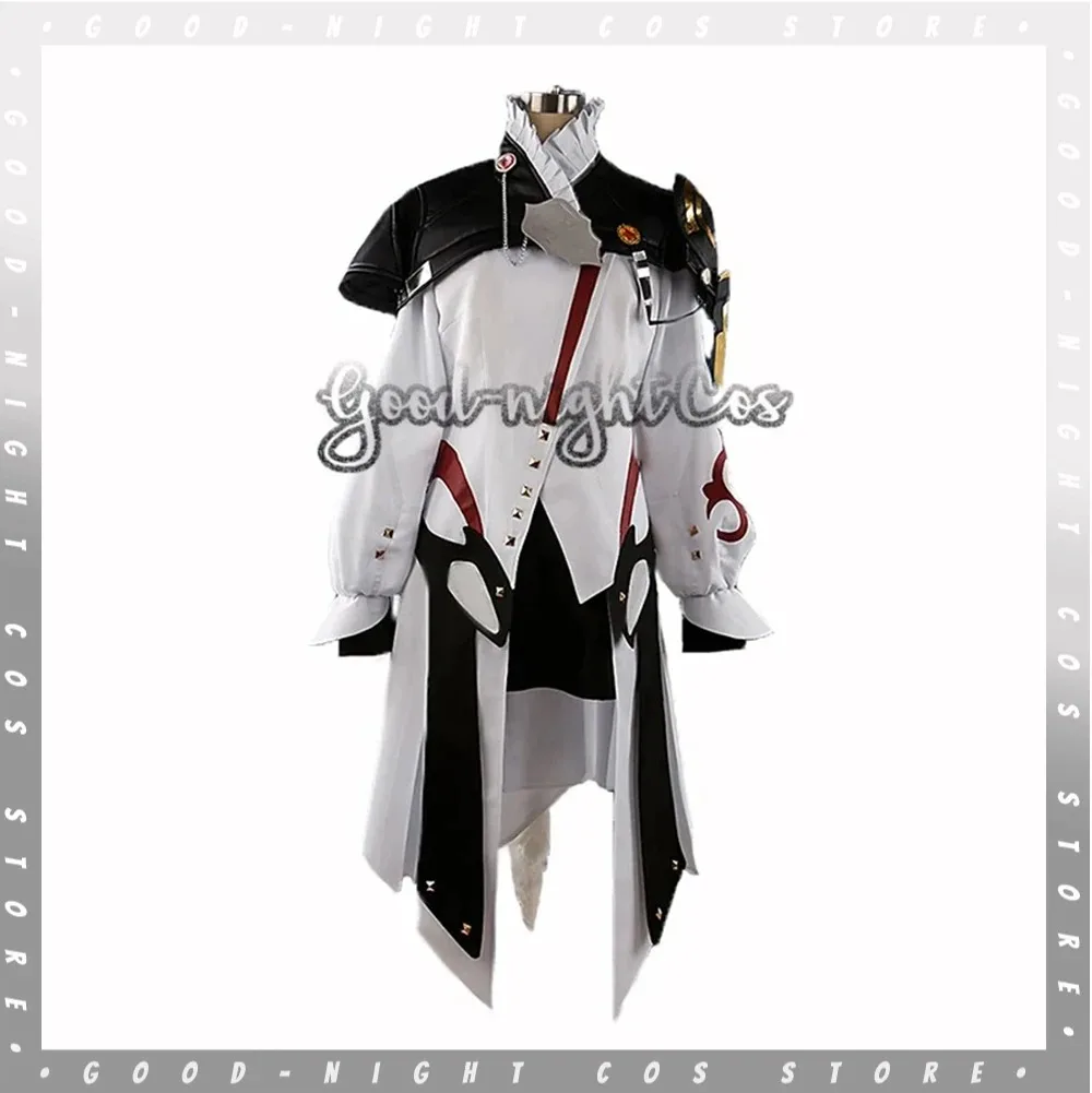 Game Final Fantasy XIV FF 14 Y\'shtola/Ya Shutora Ruru Cosplay Costume Wig Ear customize white Uniform Halloween Christmas Party