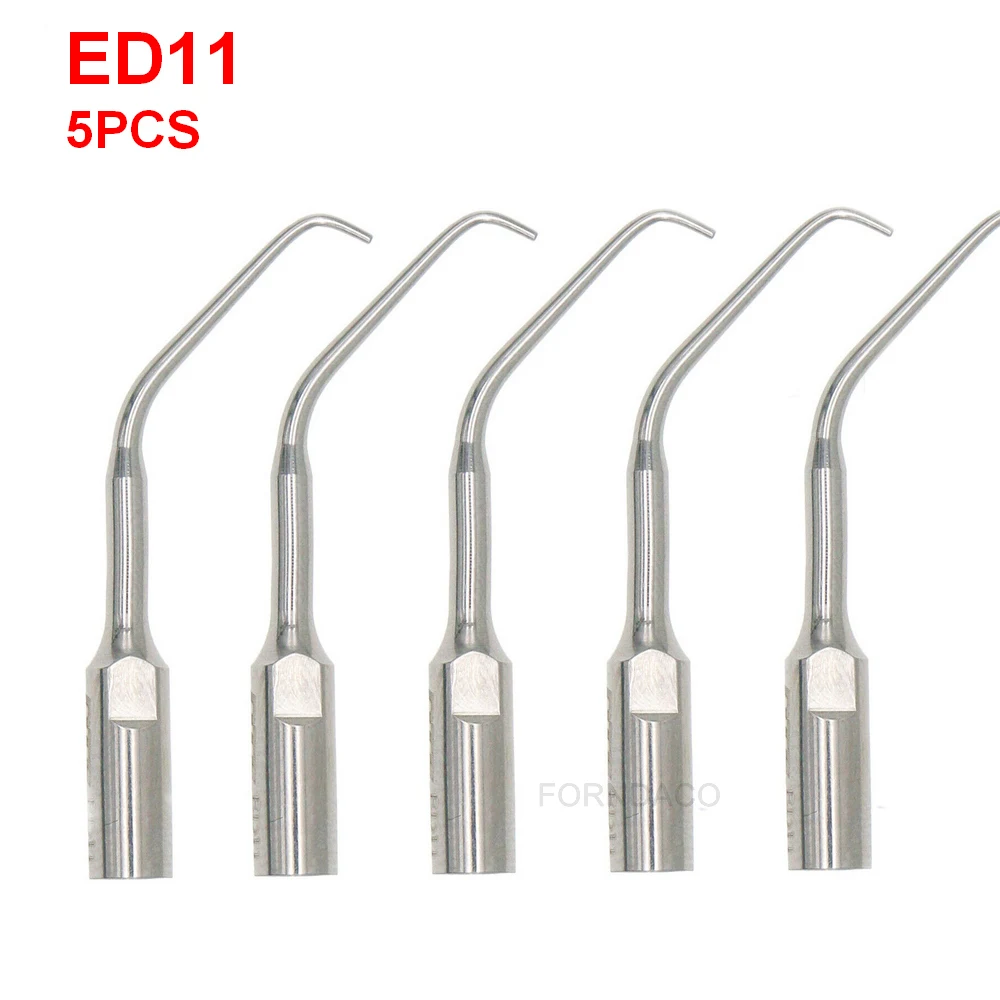 5pcs ED11 dental scaler tips dental equipment  teeth whitening ultrasonic dental scaler tip ED11 for SATELEC NSK GNATUS DTE