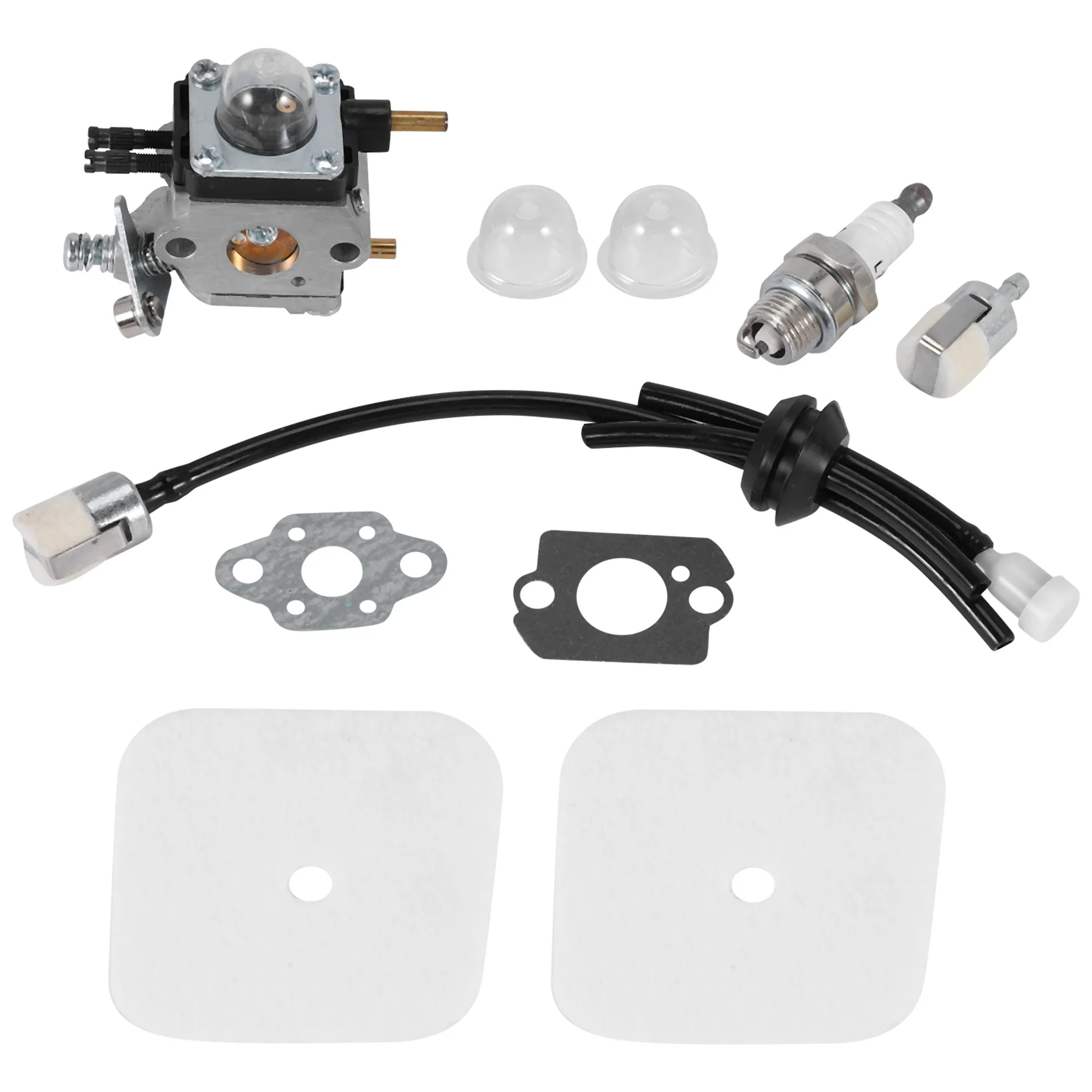 

Carburetor with Air Filter Repower Kit for 2-Cycle 7222 7222E 7222M 7225 7230 7234 7240 7920 7924 Tiller/Cultivator