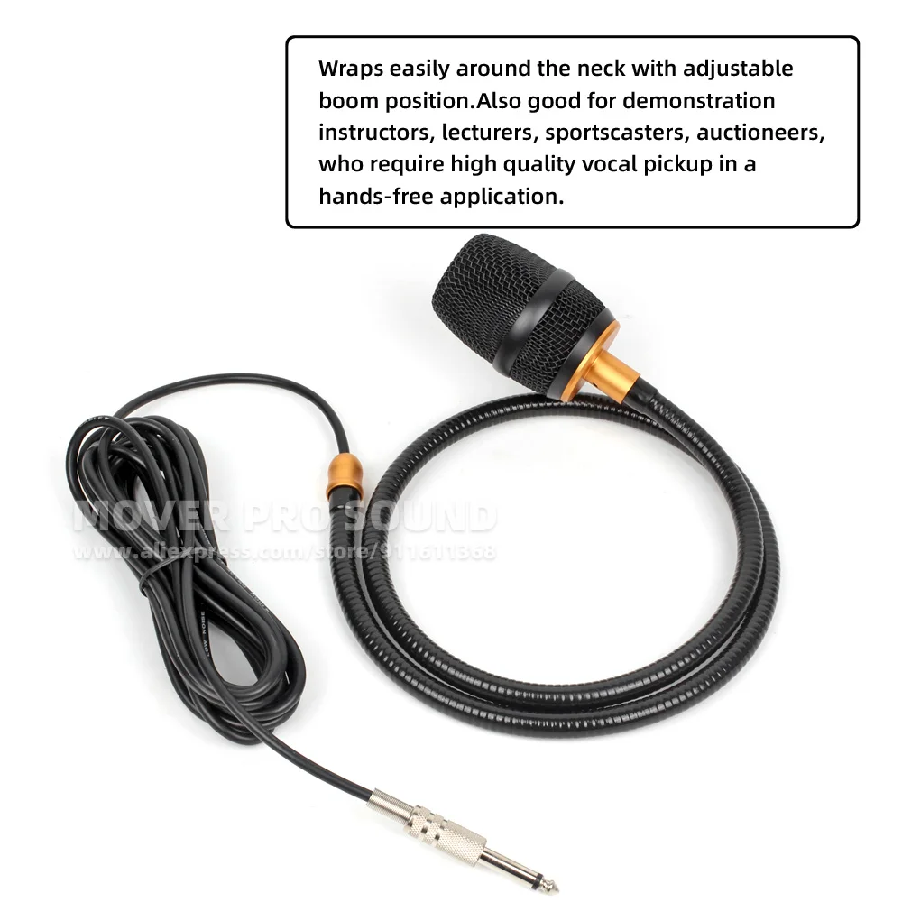 SnapVox Compatible With Roland CUBE STREET EX Guitar PA Speaker Microphone Neckband Power Amplifier Neckwear Busking Singing Mic
