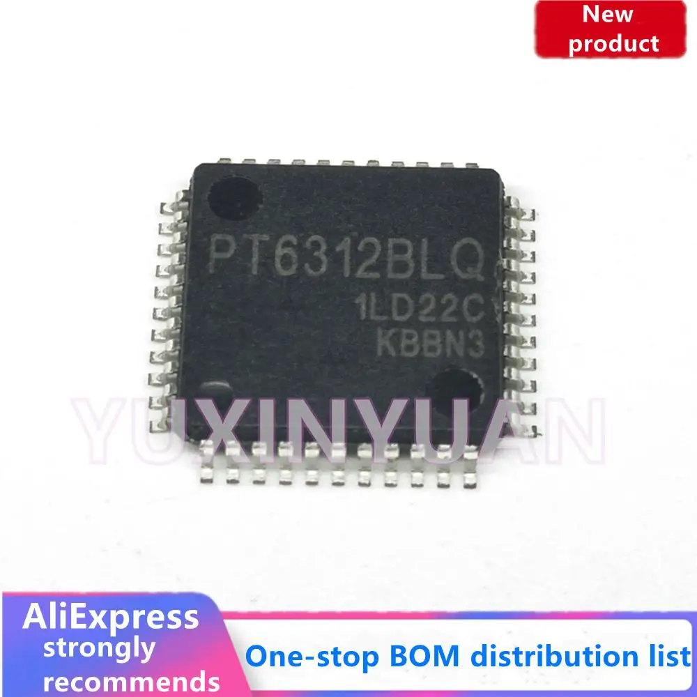 5pcs/lot PT6312BLQ  QFP44 IC NEW IN STOCK