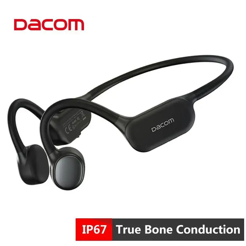 

Dacom Bone Conduction Sport Headphones Wireless Bluetooth Headset IP67 Waterpoor Fast Charge Running Earphone for Xiaomi Huawei