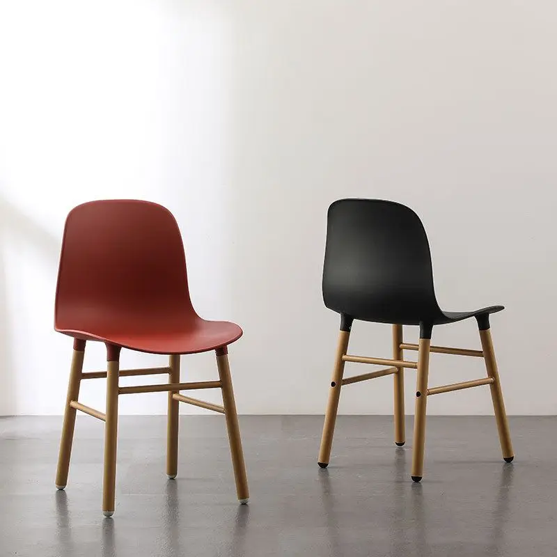 Chair backrest Lazy stool Internet celebrity leisure creative Nordic ins style restaurant dining chair creative designer