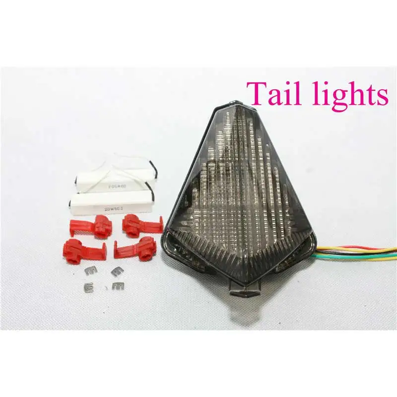 

For 2007-2008 Yamaha YZF R1 yzfr1 / 2012-2014 13 TMAX S30 Motorcycle LED Tail Brake Light Turn Signal Lights Bike