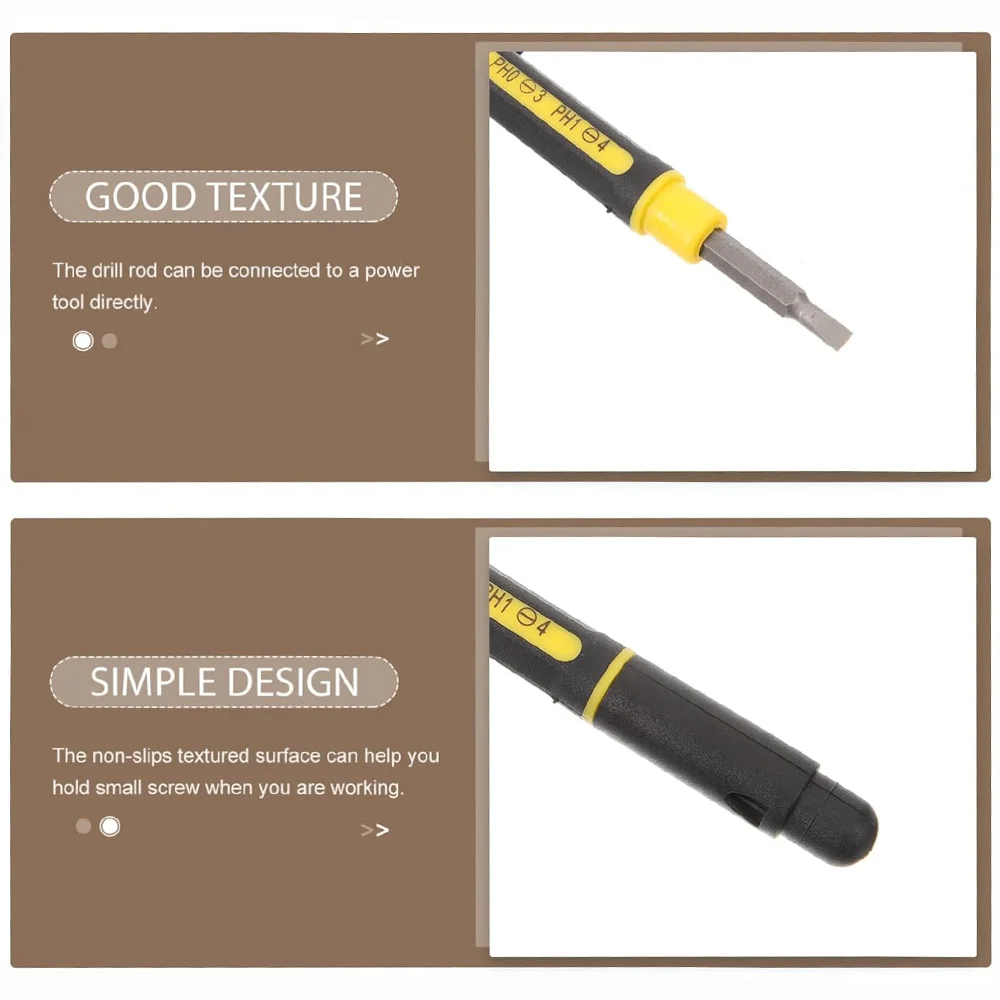 Imagem -02 - Chave de Fenda de Bolso para Uso Doméstico Ferramentas de Instalação Manual Suprimentos de Reparação ao ar Livre Mini Acessórios em 1