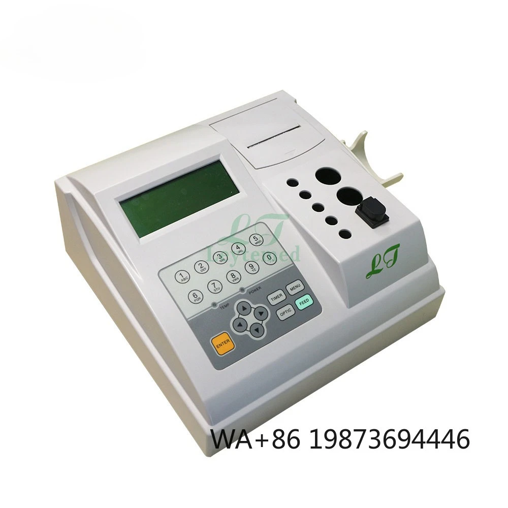 Portable Single‑Channel Automated Coagulometer Analyzer, clinical analytical instrument for  coagulation sample testing