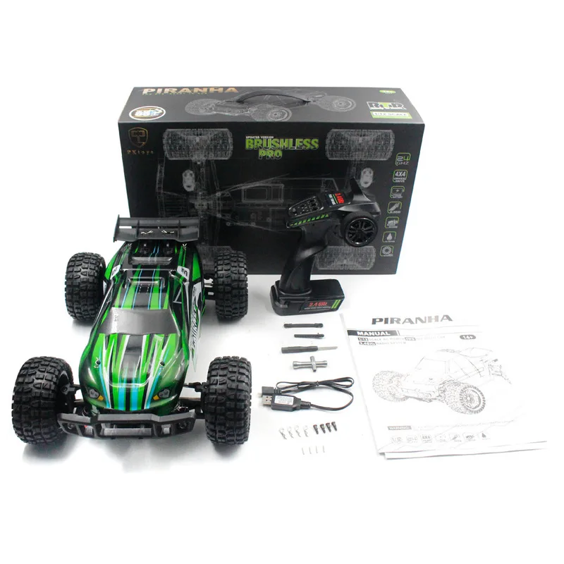 Pengxiang 92001:10 2.4g Toy High-Speed Car Off-Road Brushless Racing Model Toy Car Large Remote Control Car