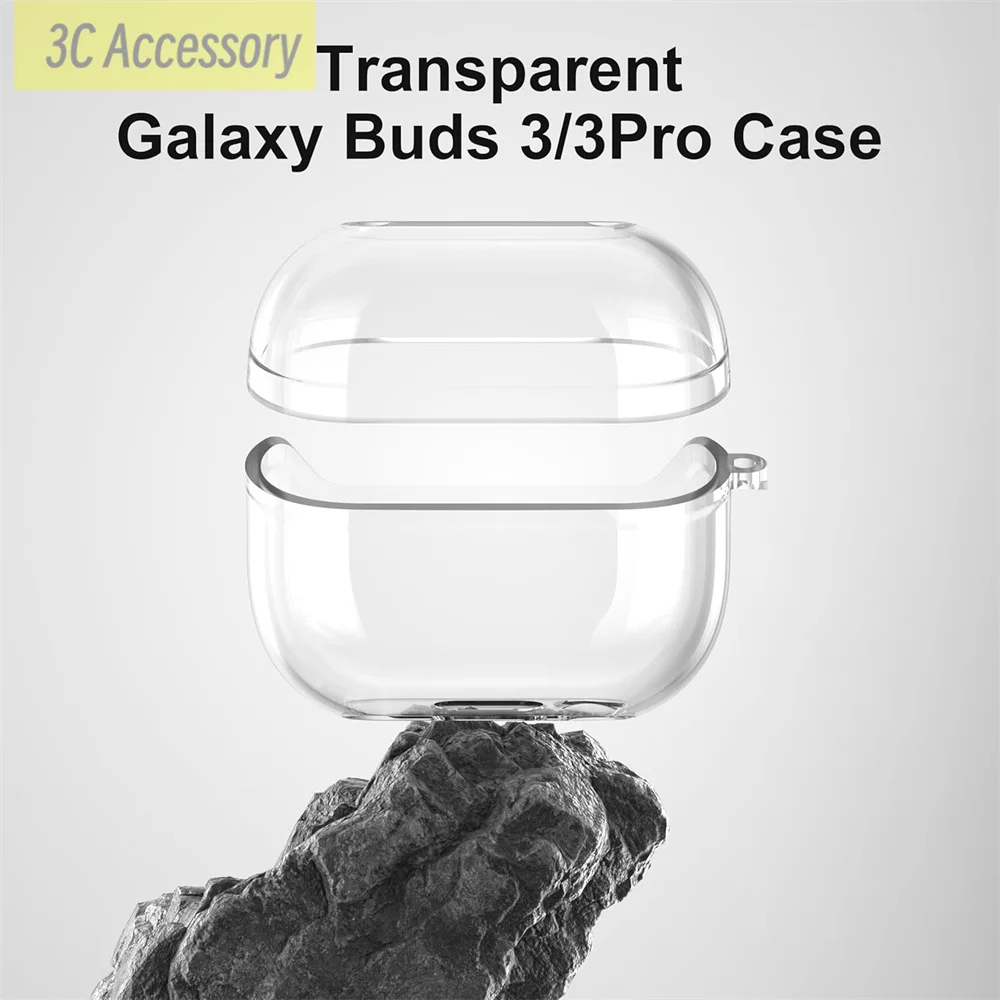 for Buds3 Pro Earphone funda soft tpu transparent earbuds case for Samsung galaxy buds 3 Pro buzz3 pro Scratch protection cover