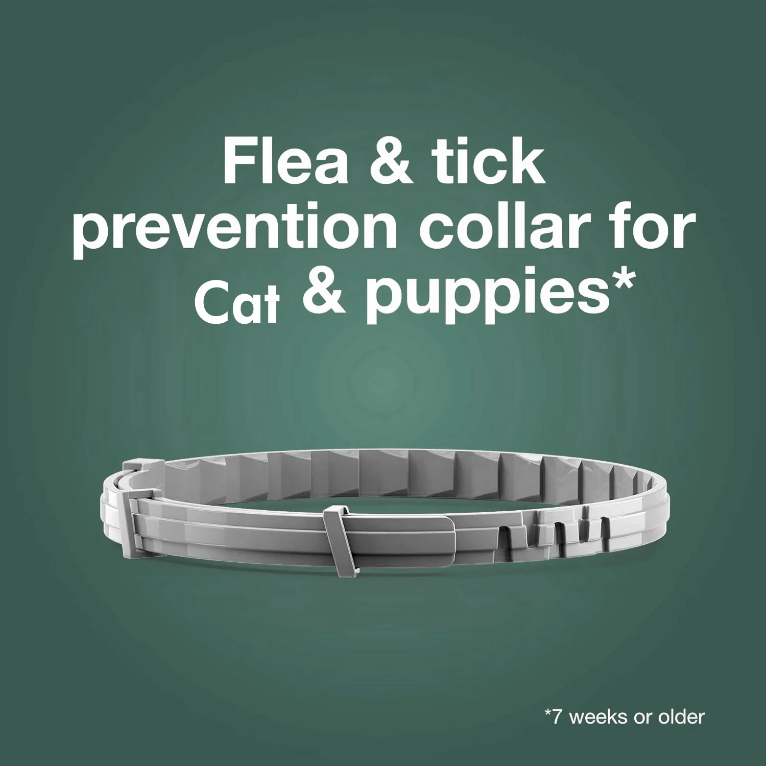 Cat Flea and Tick Collars 8 Month Full Body Protection Same Formula as Seres Silicone Ajustable Flea Collar Cats