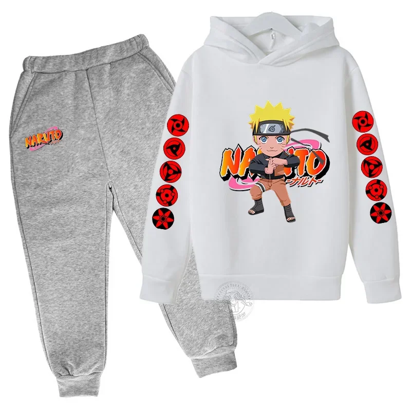 

New Naruto Akatsuki Cloud Hoodie Girls Boys Fashion Printed Pullover Autumn And Winter Comfortable Street Wear Best-selling Suit