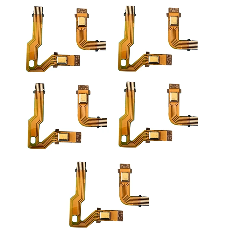 5 Pairs LR Microphone Flex Cable V2.0 For PS5 Game Console Dual Sense Inner Ribbon Cables Replace For PS5 Controller Spare Parts