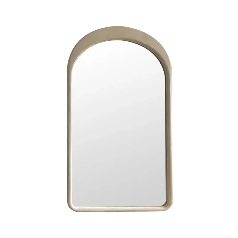 Special-shaped full-body retro floor home bedroom clothing store fitting mirror