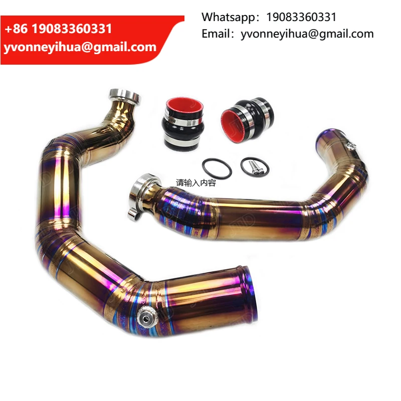 

JTLD Titanium Alloy Front Mount Intake For S55 Engine F80 F8X M2 M3 M4 Charge Pipe