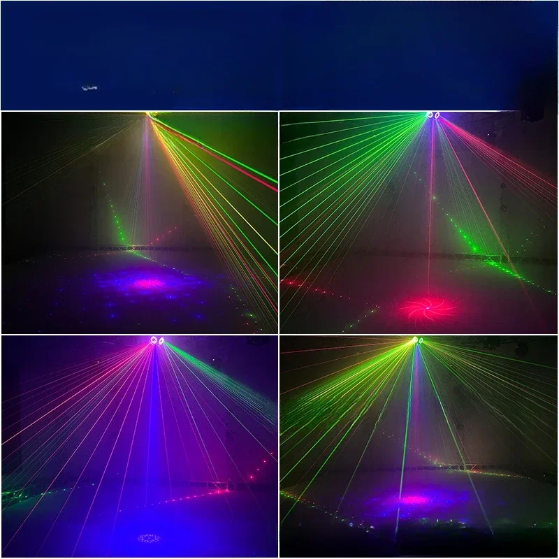 Stage Lighting New Mushroom Second Generation Rotating Effect Light KTV Wedding Banquet Bar Clear Bar Dj Laser light